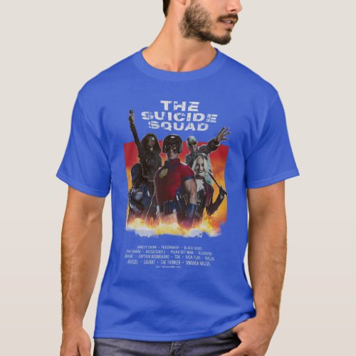 The Suicide Squad  Retro_Style Movie Poster T_Shirt