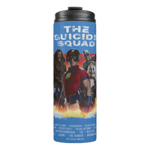 The Suicide Squad Retro-Style Movie Poster Thermal Tumbler