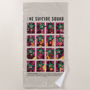The Suicide Squad Starro Squad Edition Beach Towel