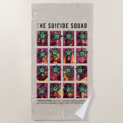 The Suicide Squad  Starro Squad Edition Beach Towel