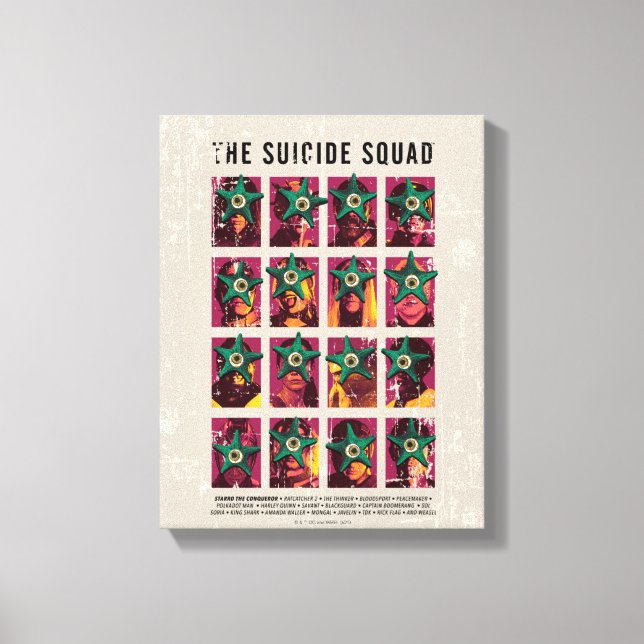 The Suicide Squad | Starro Squad Edition Canvas Print (Front)