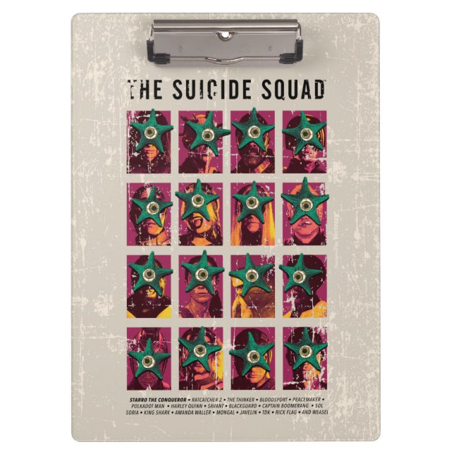 The Suicide Squad | Starro Squad Edition Clipboard (Front)