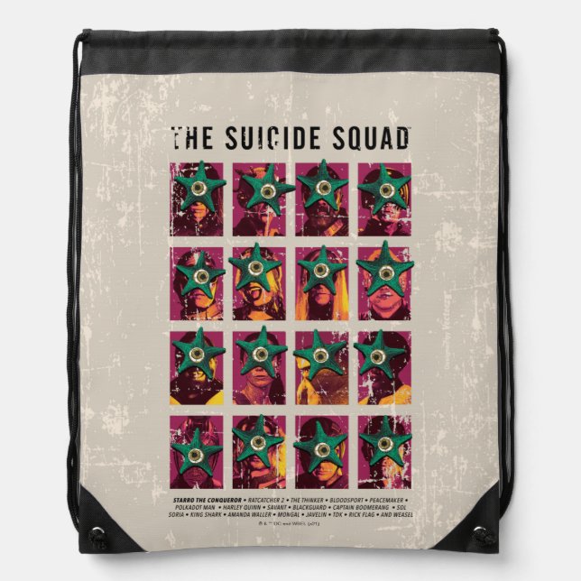 The Suicide Squad | Starro Squad Edition Drawstring Bag (Front)