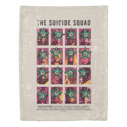 The Suicide Squad  Starro Squad Edition Duvet Cover