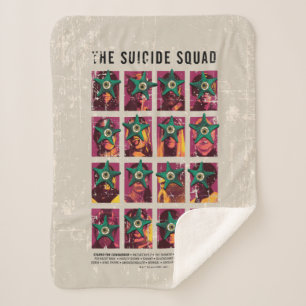 The Suicide Squad Starro Squad Edition Sherpa Blanket