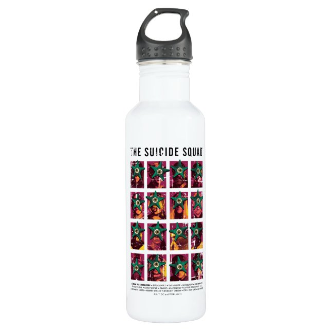 The Suicide Squad | Starro Squad Edition Stainless Steel Water Bottle (Front)
