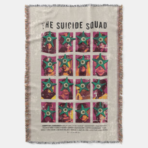 The Suicide Squad Starro Squad Edition Throw Blanket