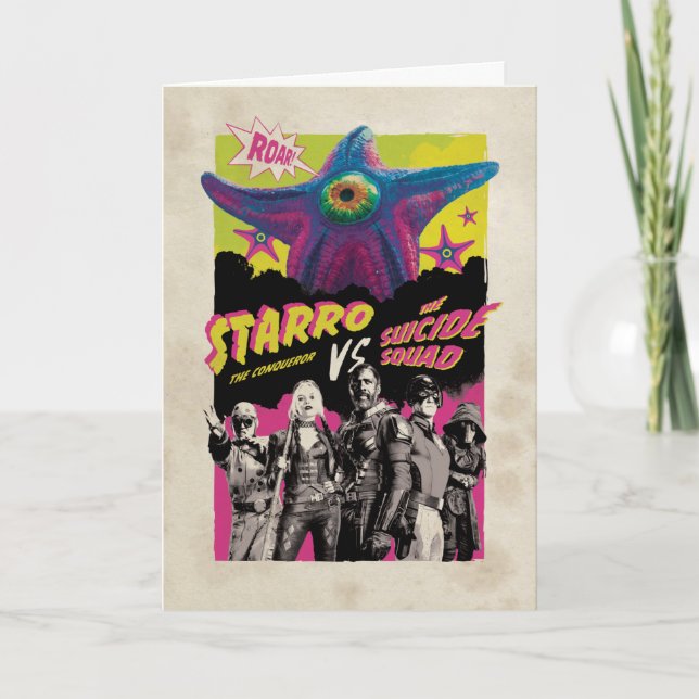 The Suicide Squad | Starro Vs The Suicide Squad Card (Front)
