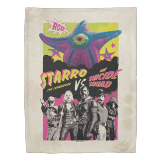The Suicide Squad | Starro Vs The Suicide Squad Duvet Cover