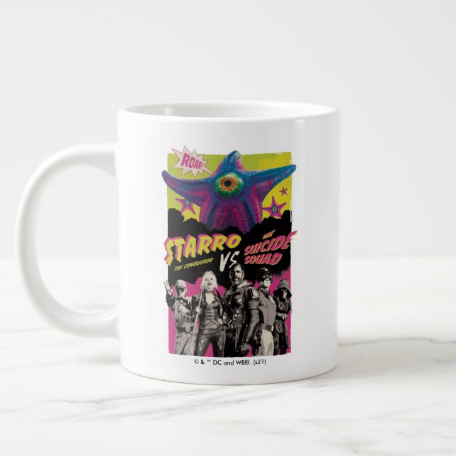 The Suicide Squad | Starro Vs The Suicide Squad Giant Coffee Mug (Left)
