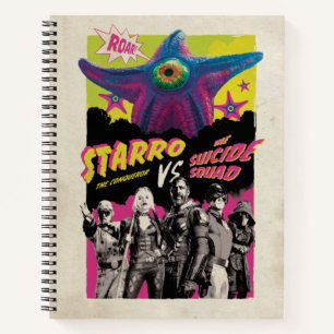 The Suicide Squad Starro Vs The Suicide Squad Notebook