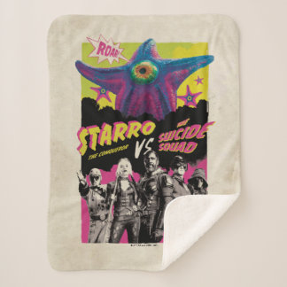 The Suicide Squad | Starro Vs The Suicide Squad Sherpa Blanket