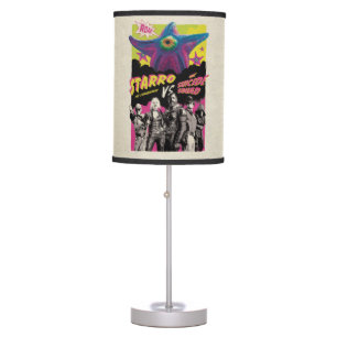 The Suicide Squad Starro Vs The Suicide Squad Table Lamp
