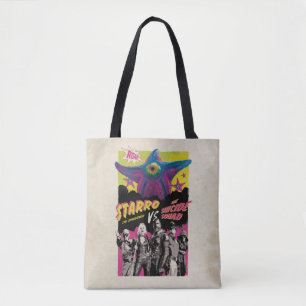 The Suicide Squad Starro Vs The Suicide Squad Tote Bag