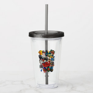 The Suicide Squad   Stylized Avatars Acrylic Tumbler
