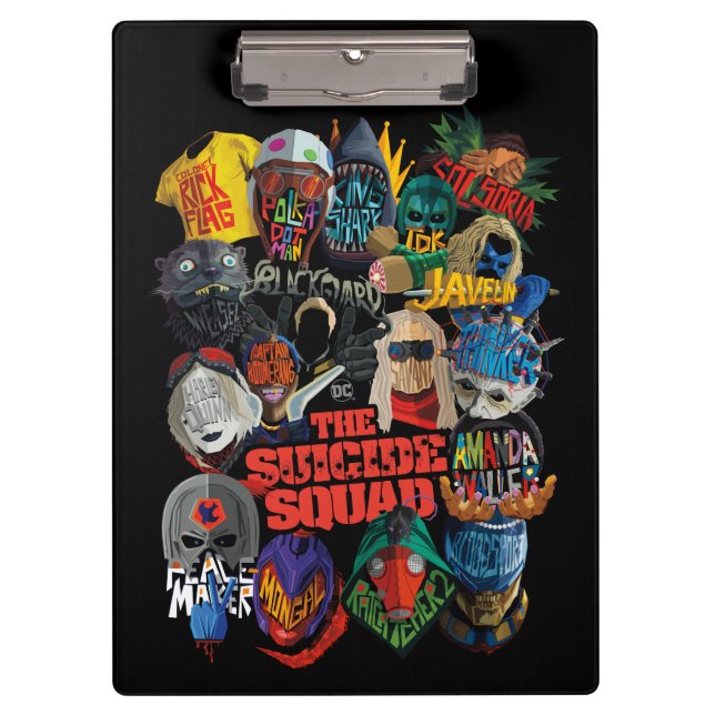 The Suicide Squad | Stylized Avatars Clipboard (Front)