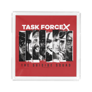 The Suicide Squad Task Force X Acrylic Tray