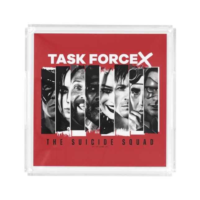 The Suicide Squad | Task Force X Acrylic Tray (Front)