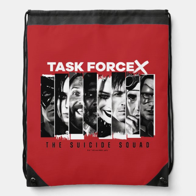 The Suicide Squad | Task Force X Drawstring Bag (Front)