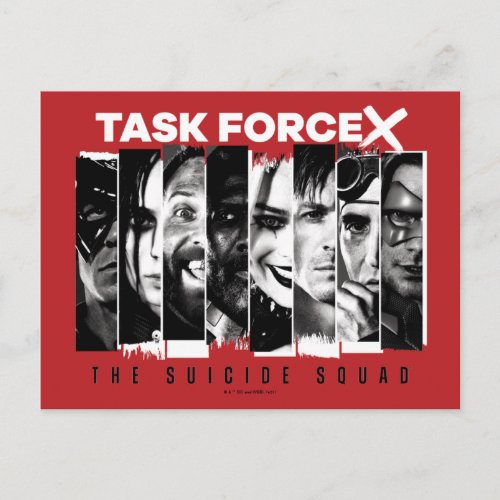 The Suicide Squad  Task Force X Postcard