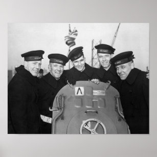 The Sullivan Brothers Aboard The USS Juneau Poster