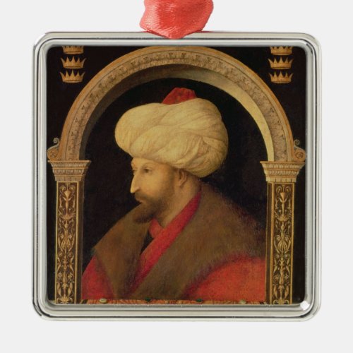 The Sultan Mehmet II  1480 Metal Ornament