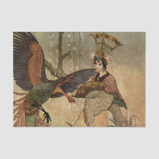 “The Sultan’s Daughter” by Thomas Mackenzie Tissue Paper (Front)