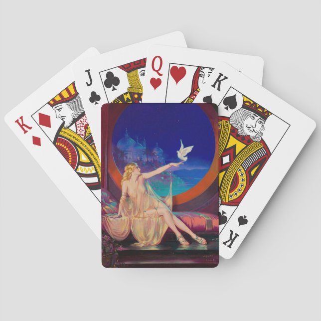 The Sultana by Henry Clive Poker Cards (Back)