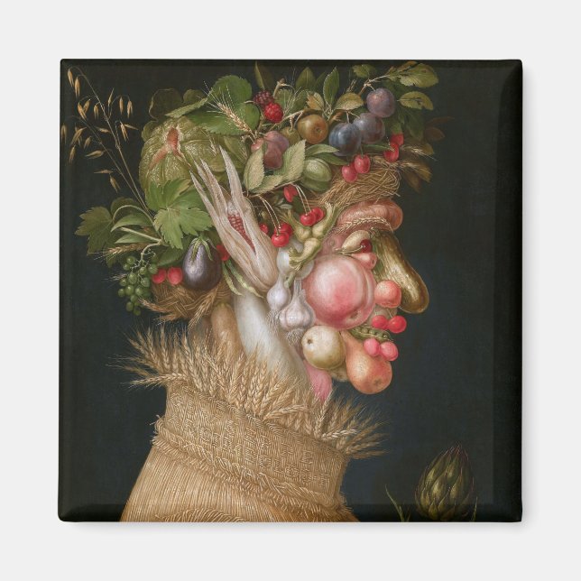 The Summer, Arcimboldo Magnet (Front)