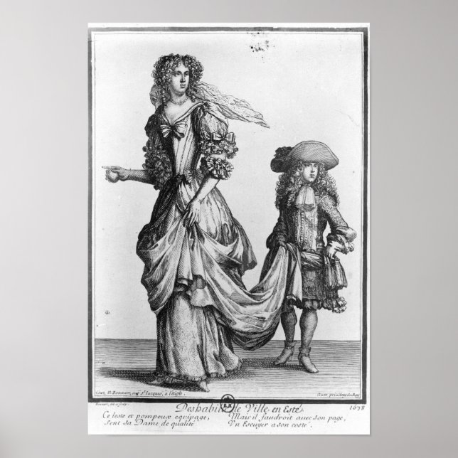 The Summer city dress, 1678 Poster (Front)