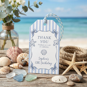 The Summer Hand Drawn Birthday Gift Tags