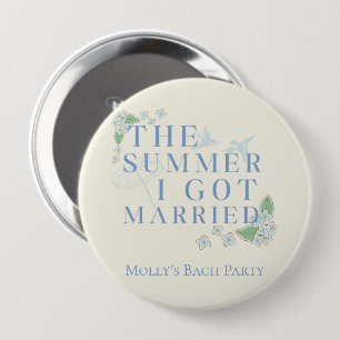 The Summer I Got Married Coastal Bachelorette Button