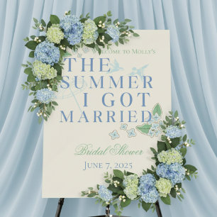 The Summer I Got Married - Coastal Bridal Foam Board