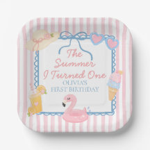 The Summer I Turned One Coastal Beach 1st Birthday
