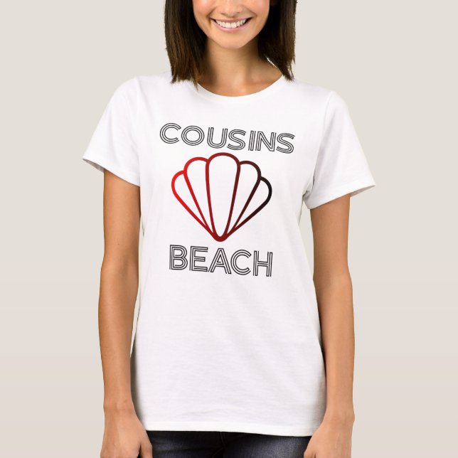 The Summer I Turned Pretty | Cousins Beach Red T-S T-Shirt (Front)