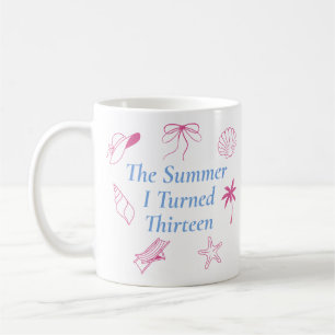 The Summer I Turned Thirteen Birthday Gift Coffee Mug