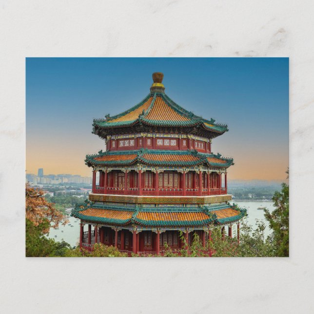 The Summer Palace in Beijing Postcard (Front)