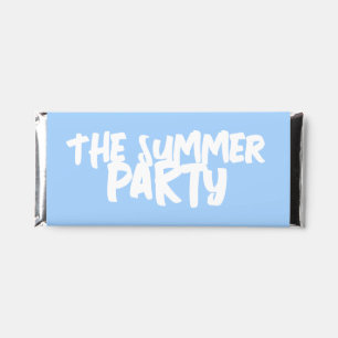 The Summer Party Hershey Bar Favors