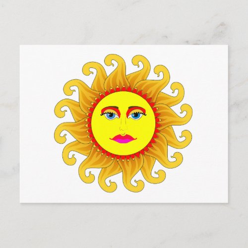 the summer solstice postcard