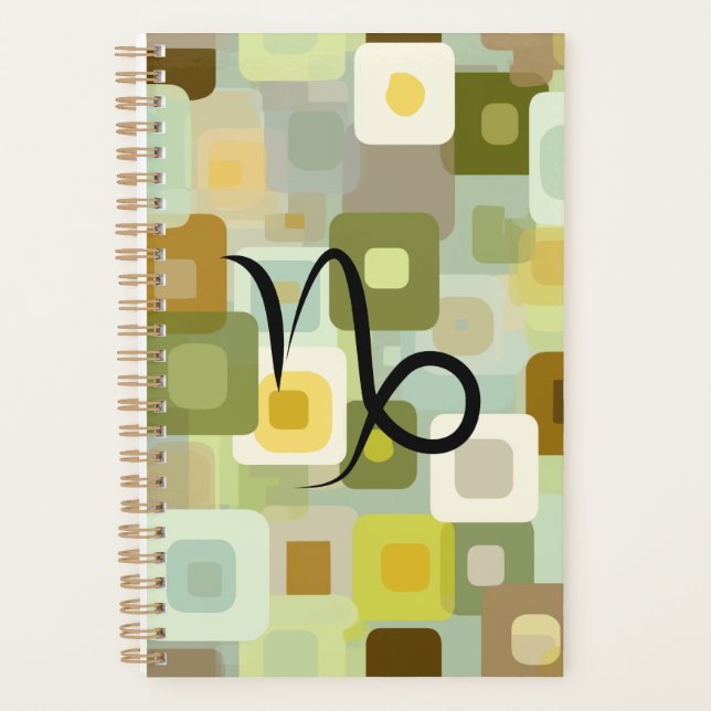 🐐 The Summit Seeker Notebook: Geometric Ambition Planner (Front)