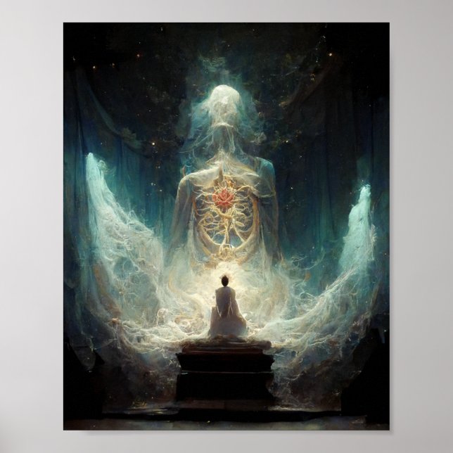 The Summoning Fantasy Sci-Fi Art Poster (Front)