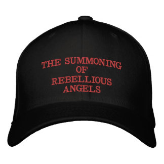 THE SUMMONING OF REBELLIOUS ANGELS EMBROIDERED BASEBALL CAP