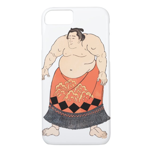 The Sumo Wrestler Case-Mate iPhone Case (Back)
