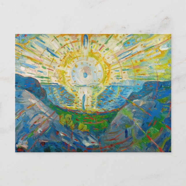 The Sun, 1912 by Edvard Munch Postcard (Front)