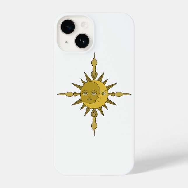 The Sun and Moon iPhone Case (Back)