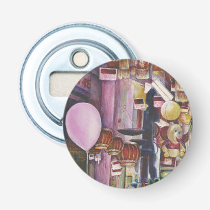 The Sun and Moon Pink Balloon, Singapore Bottle Opener