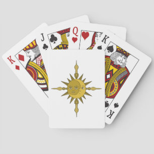 The Sun and Moon Poker Cards