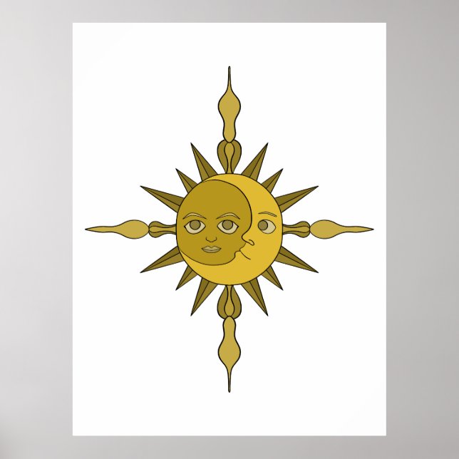 The Sun and Moon Poster (Front)