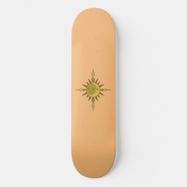 The Sun and Moon Skateboard (Front)