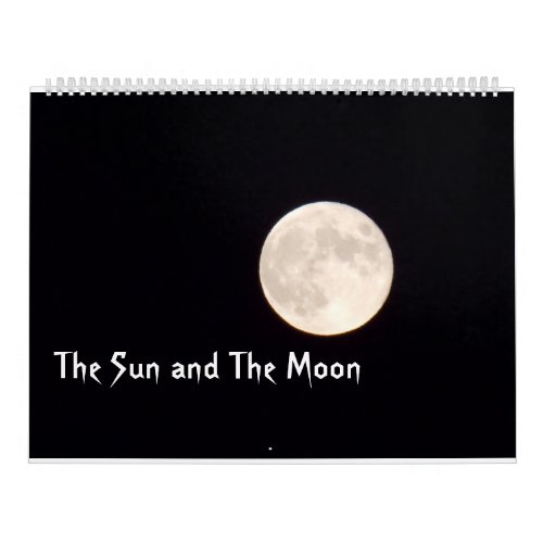 The Sun and The Moon Calendar 1